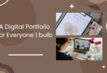 A Digital Portfolio for Everyone bulb